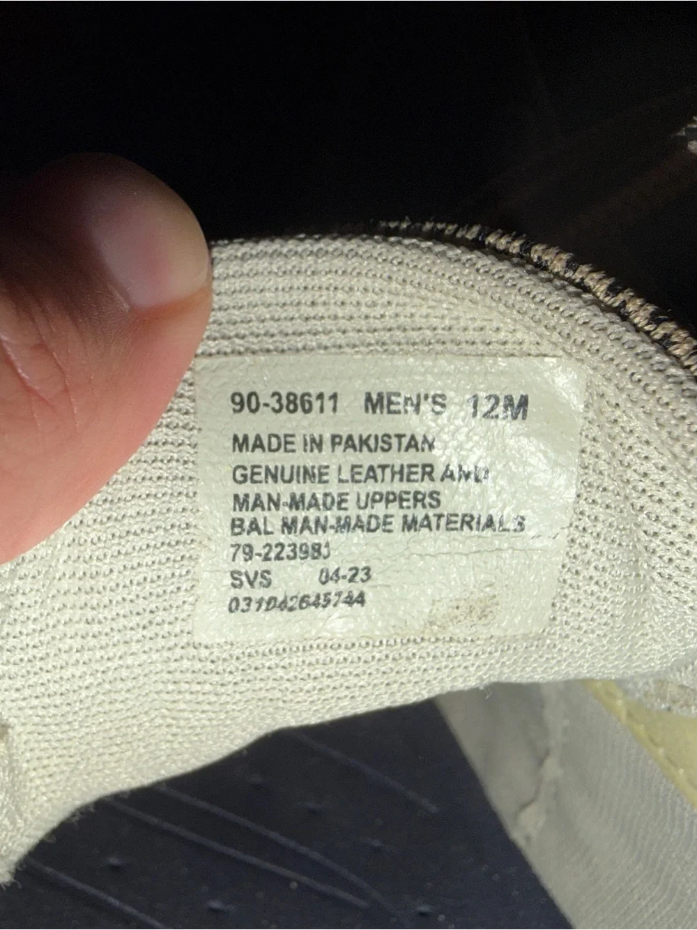 Dockers brand worn